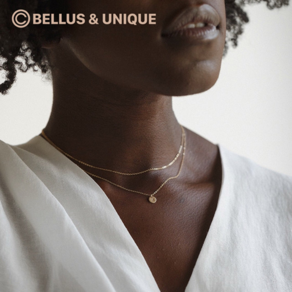 Bella Necklace Letter B